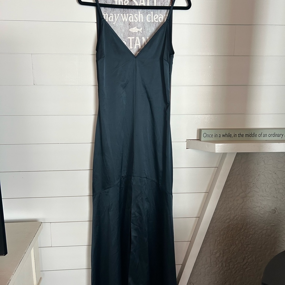 Zara Sleeveless Maxi Slip Dress